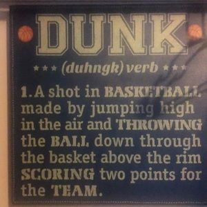 Dunk canvas